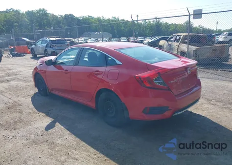 2019 Honda Civic Lx из США, поврежденный, VIN 2HGFC2F65KH559083